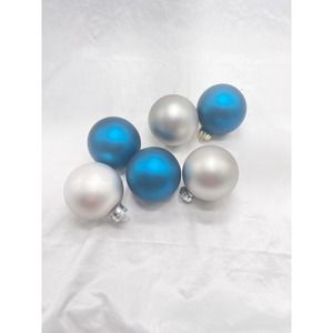 VTG glass blown Christmas ornaments